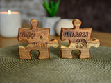 Puzzle - Akazie - 2 Teile Personalisierbar