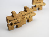 Puzzle - Eiche - Personalisierbar