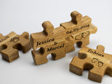 Puzzle - Eiche - Personalisierbar