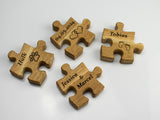 Puzzle - Eiche - Personalisierbar