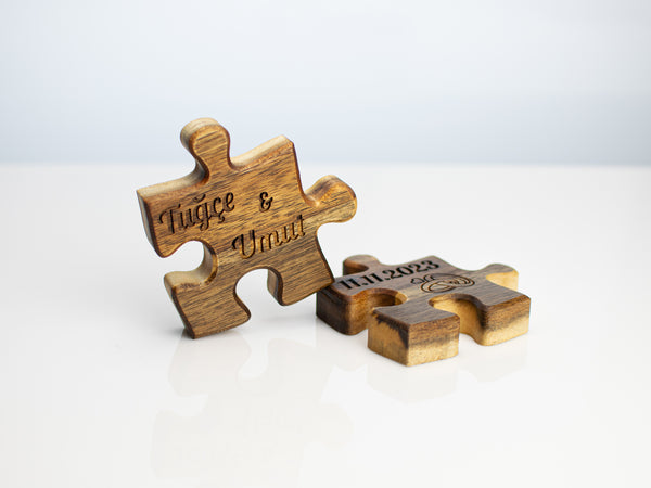 Puzzle - Akazie - 2 Teile Personalisierbar